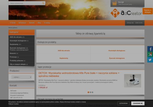 AdCreator, Internetowa Agencja Reklamy, Krzysztof Hudzikowski